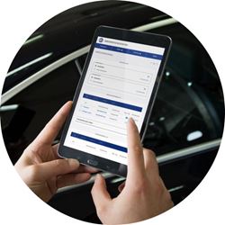 Screenshot of the used car assessment tool TIM