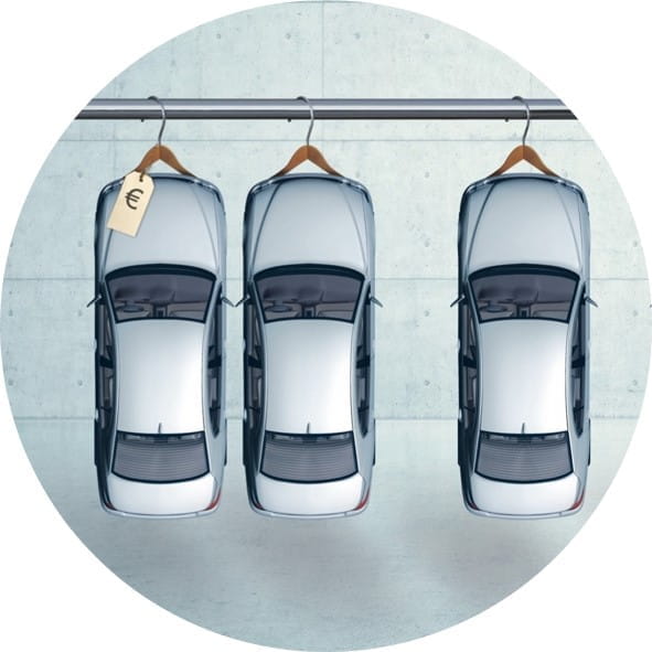 二手车评估展示区