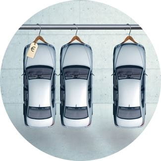 二手车评估展示区