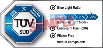certification mark Certification mark for LED backlit and LCD display