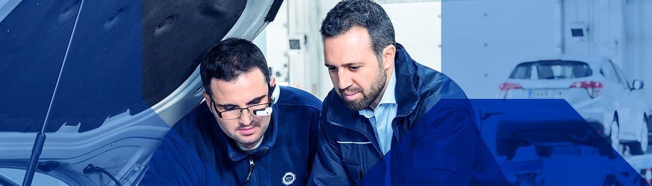 Two working men