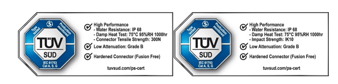 光纤测试与光纤认证标志