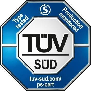 TÜV南德认证标志示例
