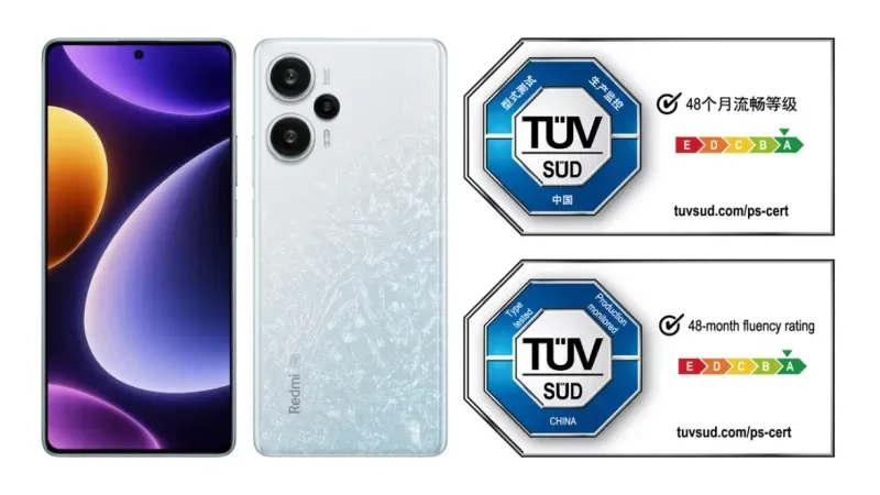 TÜV南德48个月流畅度A等级中国认证标志