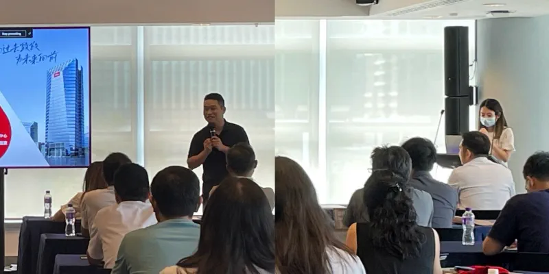 TCL陈东先生和AWS Yau Yau女士与嘉宾分享各自见解