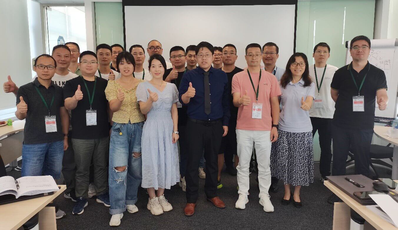 培训现场合影