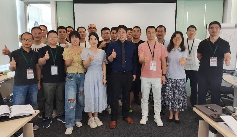 培训现场合影