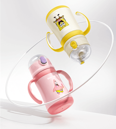 可优比儿童吸管保温杯(型号 K-BWB004)