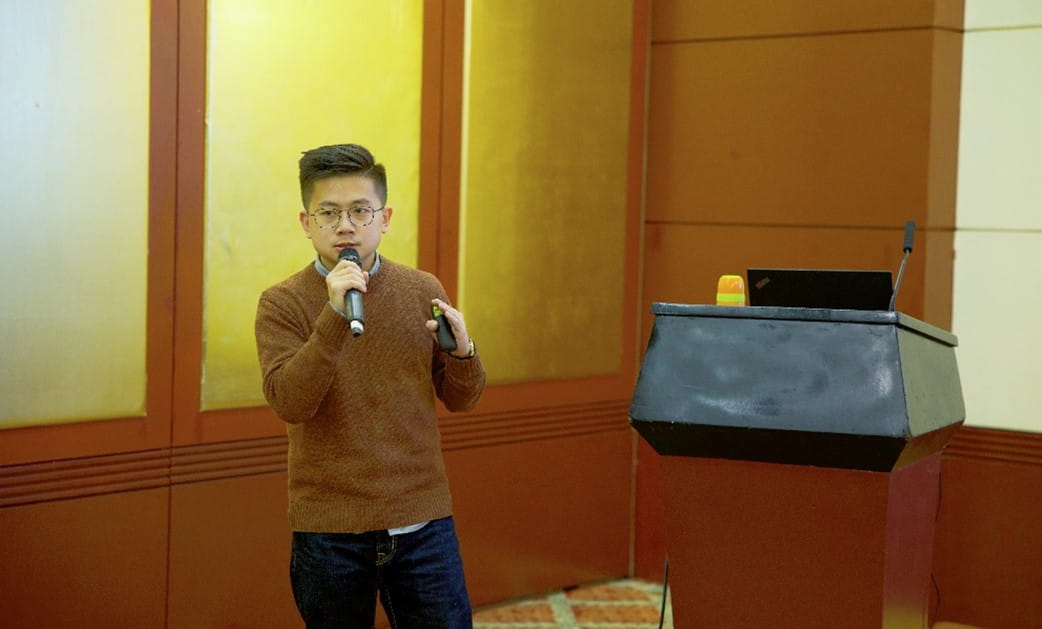 TÜV南德交通服务部网络安全产品经理黄清泉先生做介绍