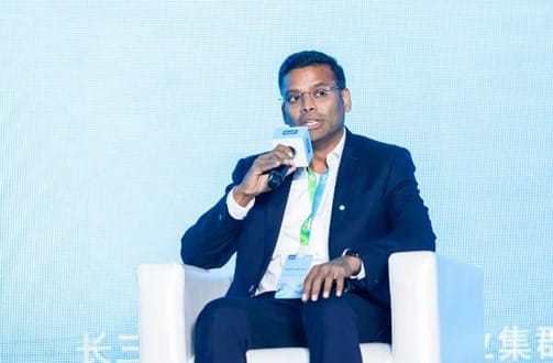 TÜV南德Prabhu Ramkumar参与CIMF圆桌会议现场照片