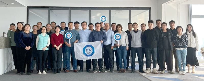 TUV南德防爆培训现场合影