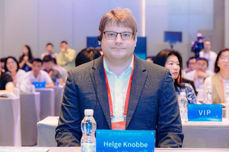 TÜV南德Dr. Helge Knobbe出席2023全球能源转型高层论坛氢能绿色高质量发展论坛