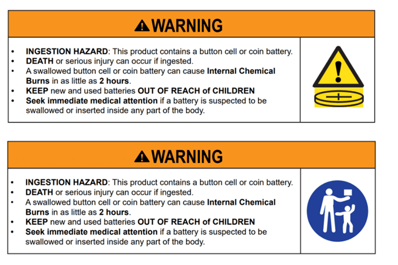 UL 4200A标注中关于警告标示要求的规定