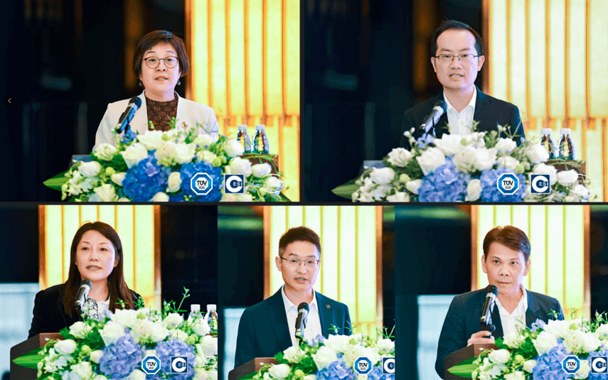 各方领导于“锂电池低碳与安全法规政策培训交流会”现场发表致辞