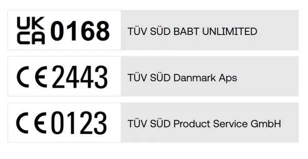 TÜV南德目前拥有三个专业从事PPE服务的认证机构(英国批准机构编号0168及欧盟公告机构编号2443和0123)