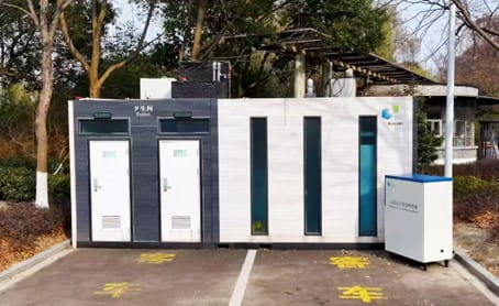 艾科森一体化水循环生态厕所 b-CRT-1000