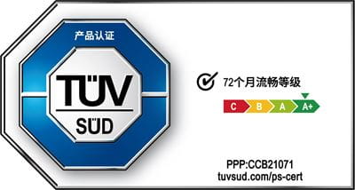 魅族此次获得的TÜV南德72个月流畅度A+级认证
