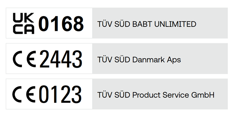 TÜV南德目前拥有三个专业从事PPE服务的认证机构(英国批准机构编号0168及欧盟公告机构编号2443和0123)