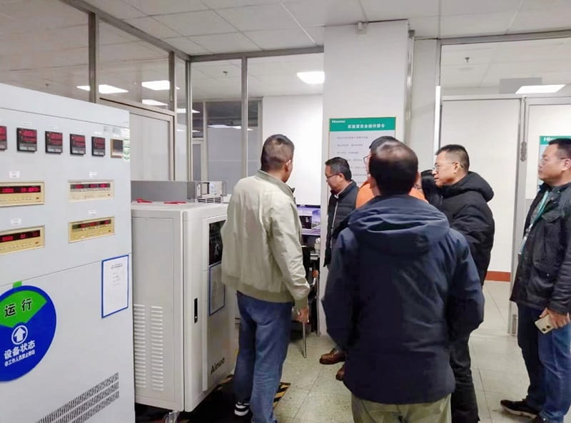 TÜV南德参观海信实验室现场